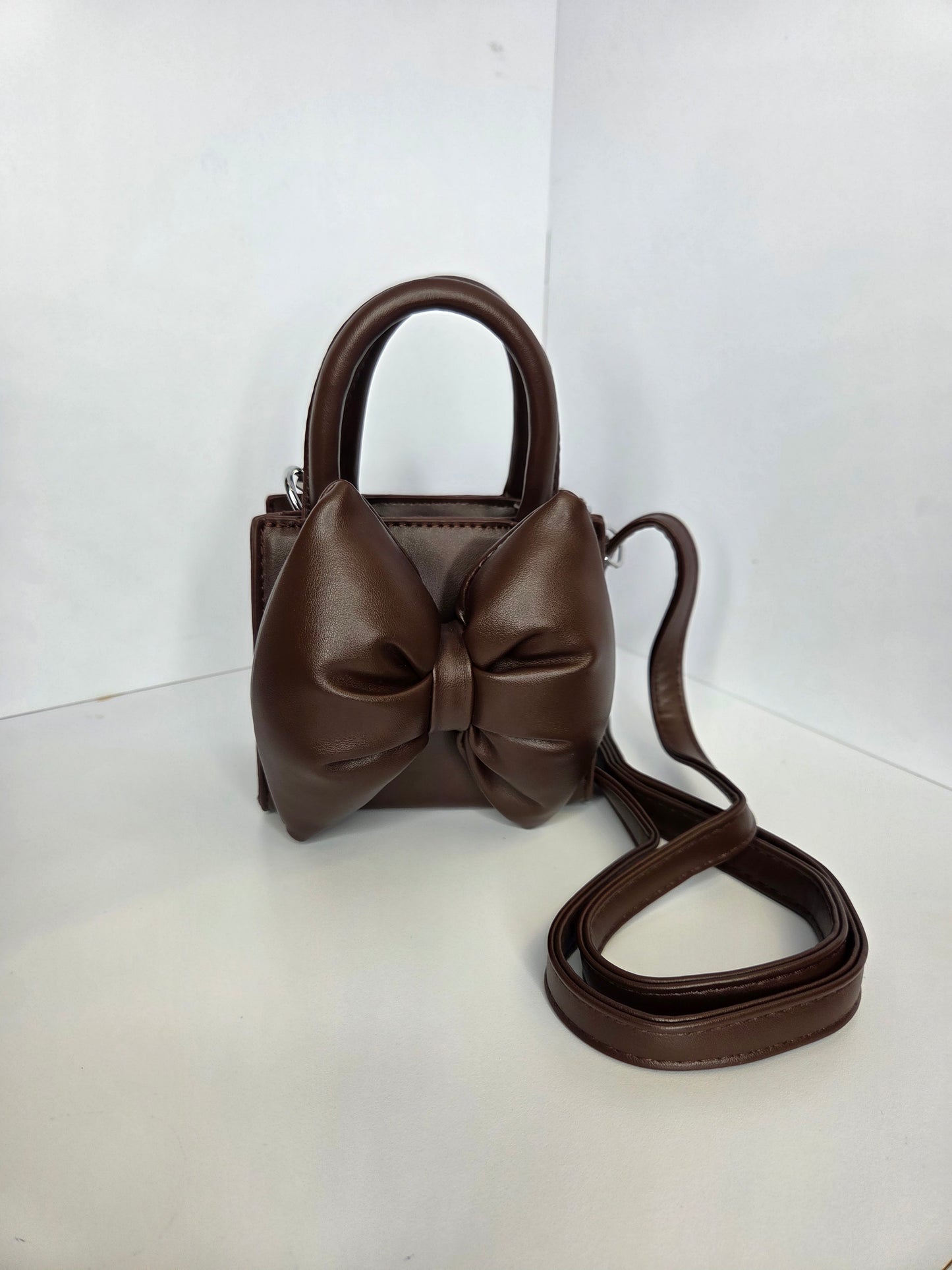 The bow mini purse